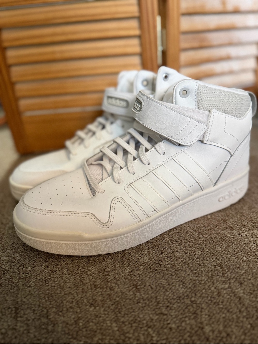 Like New Men’s Super High Top Adidas Sneakers